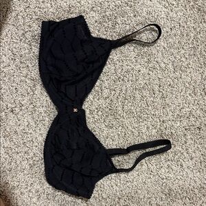 Savage X Fenty Black Mesh Bra